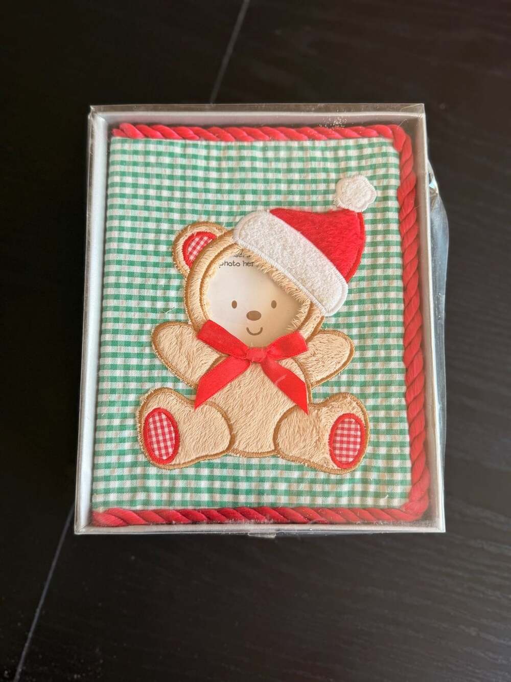 Baby's Christmas Album Photo Album Holding 100 4x6 Photos Vintage